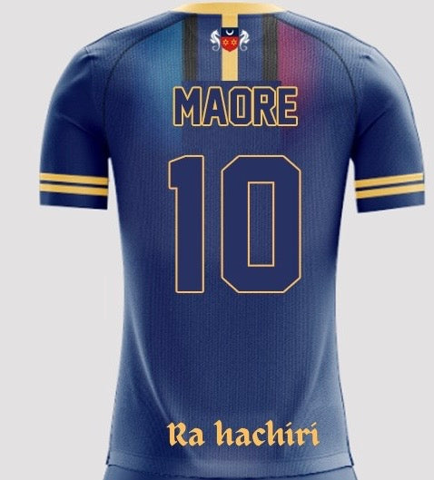 Maillot Ra hachiri ⚫ 🔵 🟡 🔴 | Maore Sport