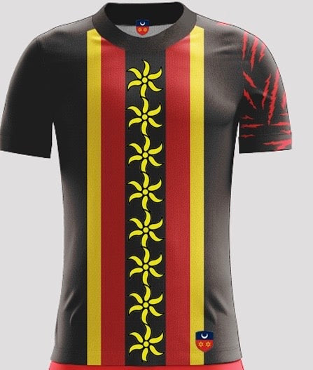 Maillot SHIKANI ⚫ 🟡 🔴 | Maore Sport x Tool’s Shop