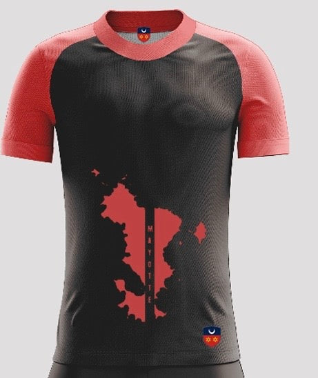 Maillot MAORE ⚫ 🔴 | Maore Sport